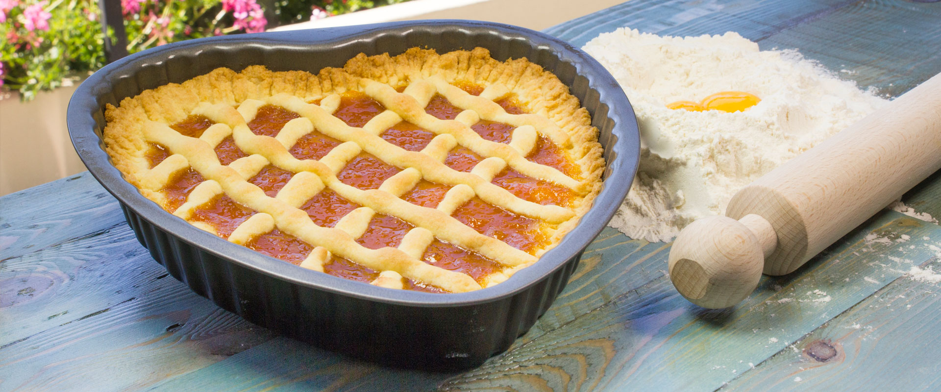 Italienische Crostata mit Aprikosen-Crema | Fratelli Carli DE