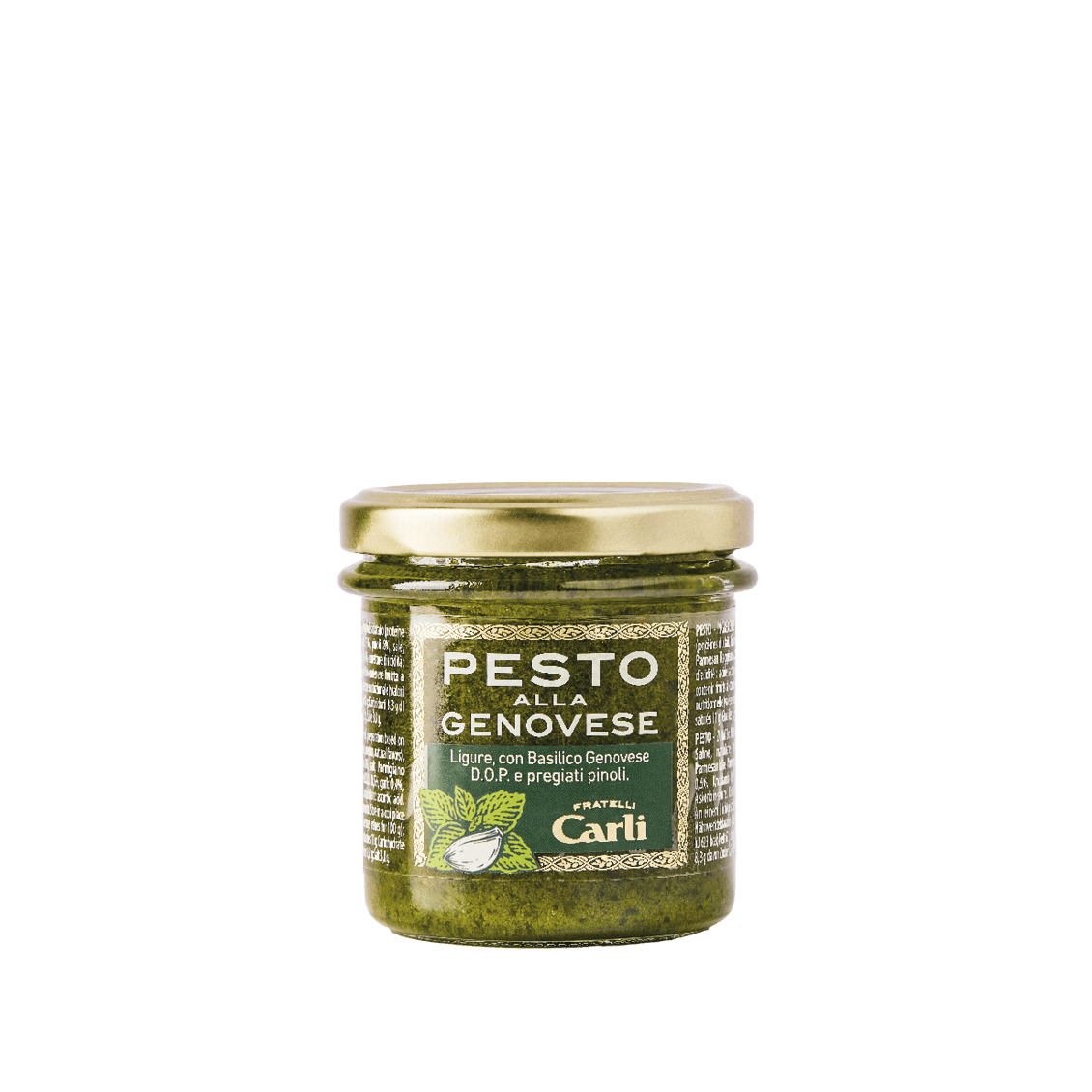 Ein glas Pesto