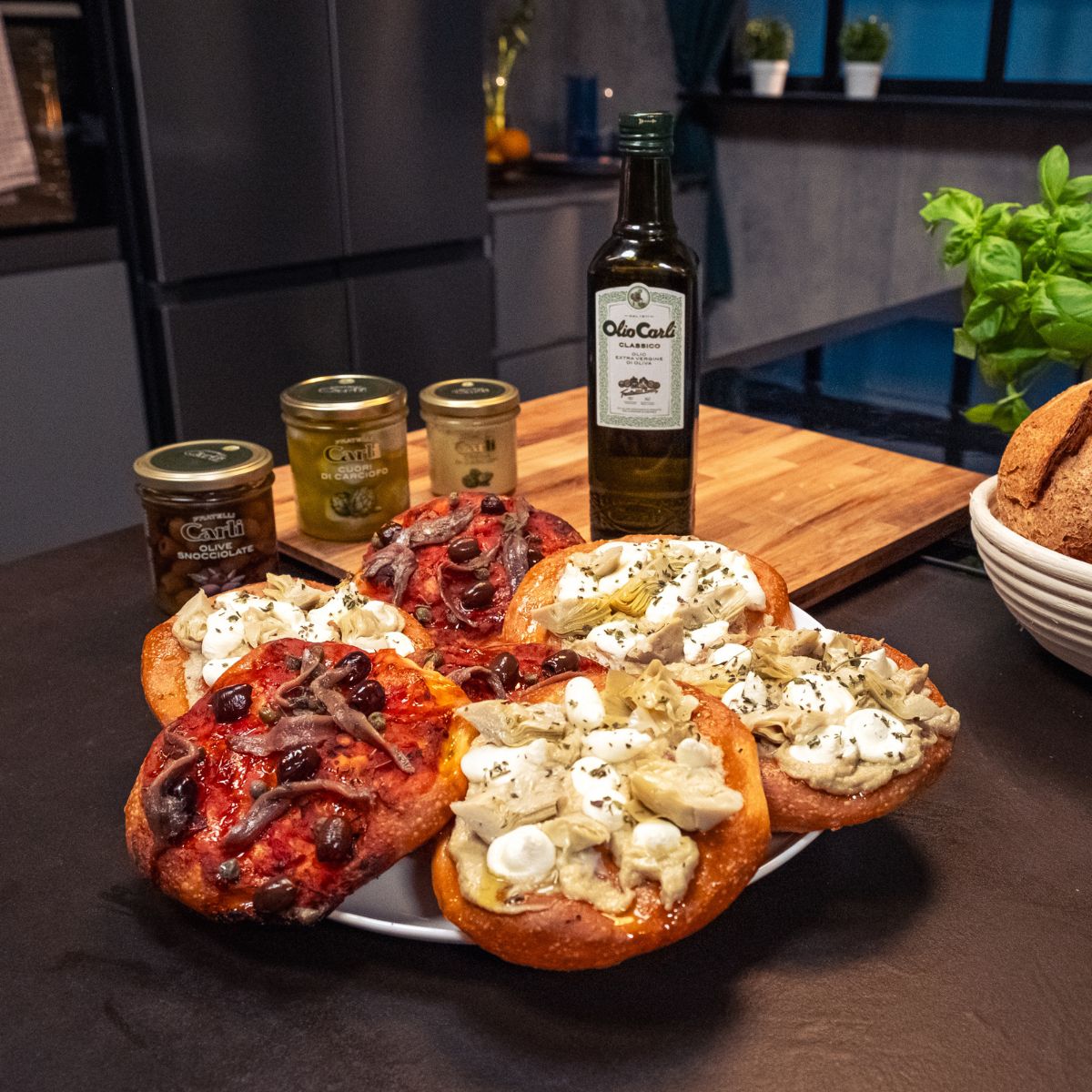 mini-pizzen