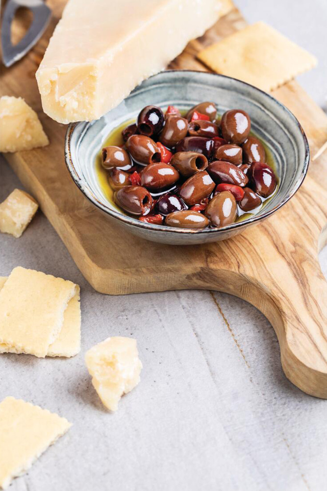 Olives Dénoyautées Aromatisées
