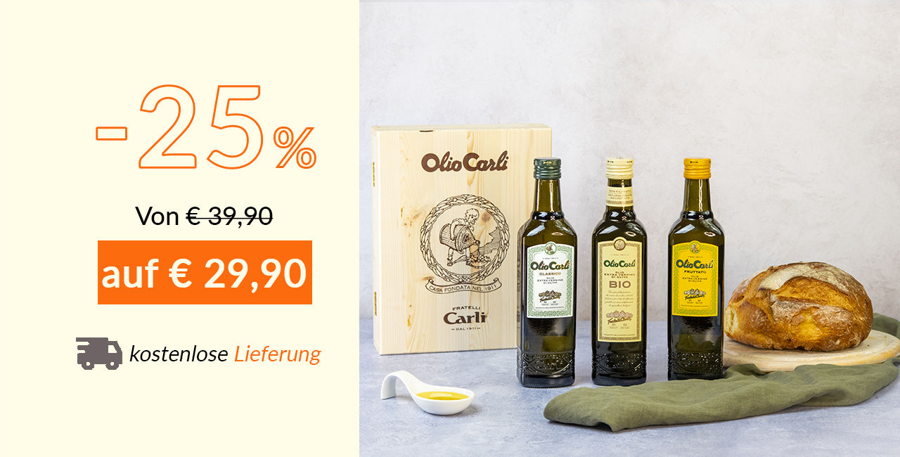 Cofanetto Olio Carli