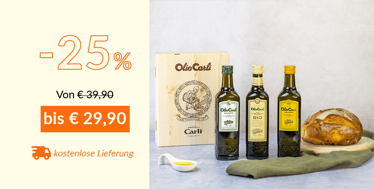 Cofanetto Olio Carli