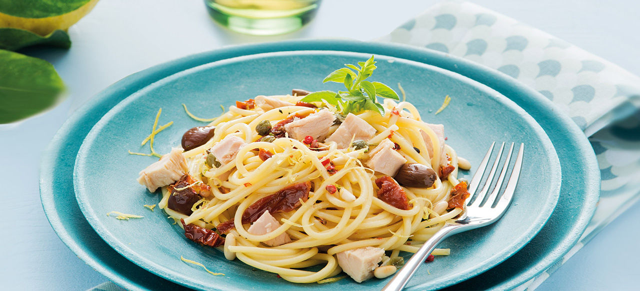 Spaghetti Tonno e limone