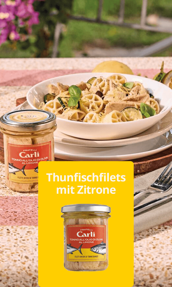 Thunfischfilets mit Zitrone