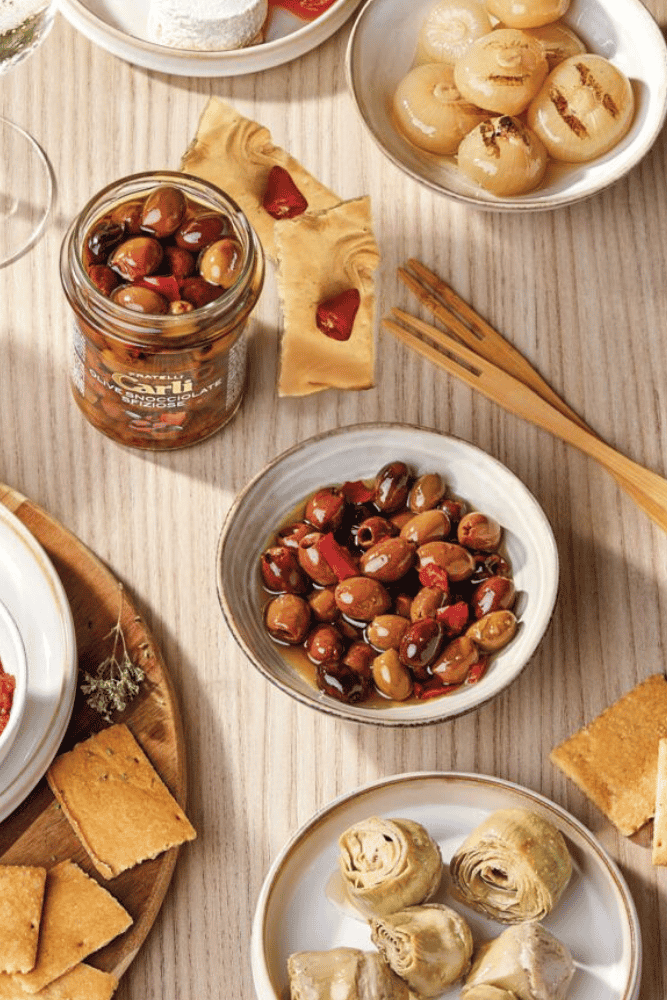Aperitif mit Carli Produkte
