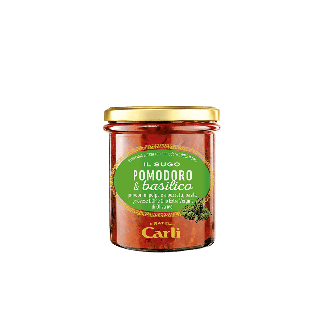 Tomatensauce mit Basilikum