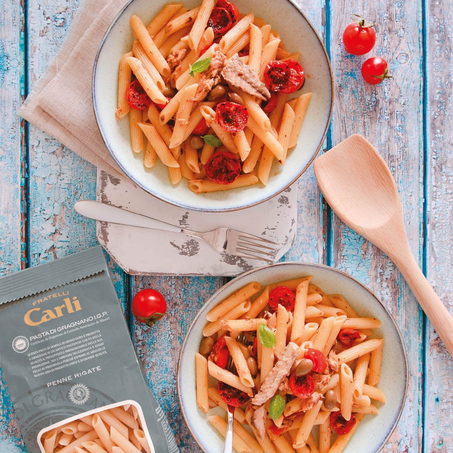 Pasta aus Gragnano g.g.A. Penne Rigate
