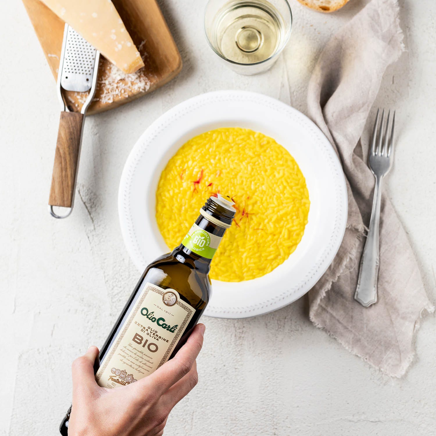 Risotto mit Safran