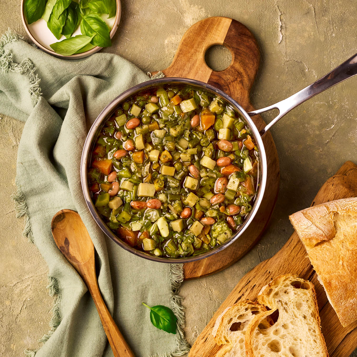 Minestrone auf Ligurische Art