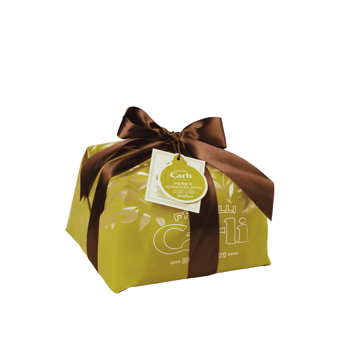 Panettone mit Birnen, Schokolade