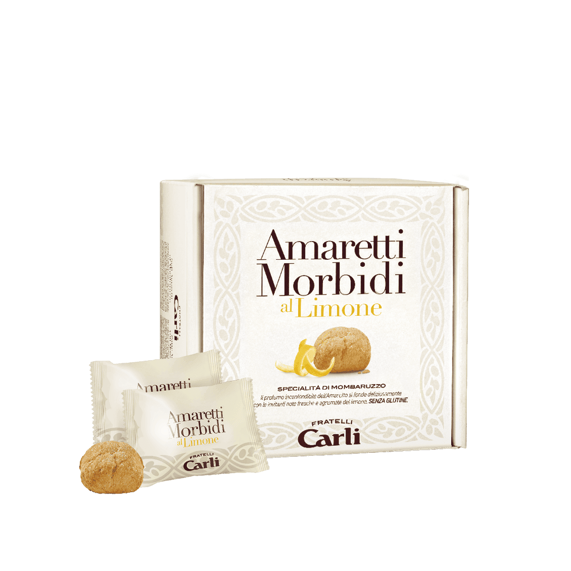 Zarte Amaretti mit Zitrone
