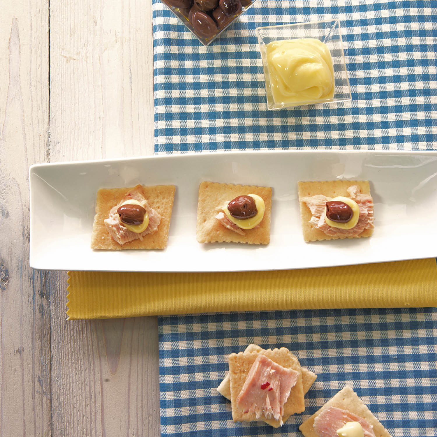 Knusprige Focaccia-Cracker