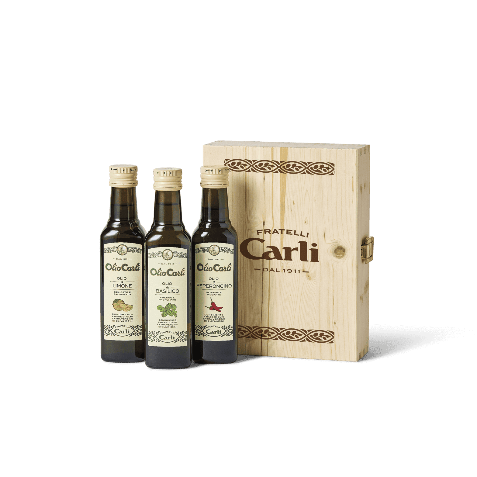 Box mit 3 gewürzten EVOO