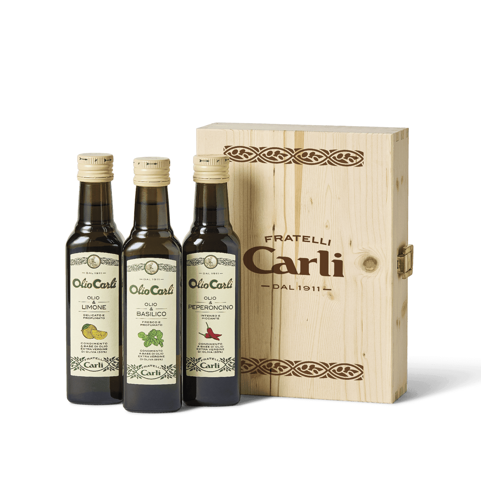 Box mit 3 gewürzten EVOO