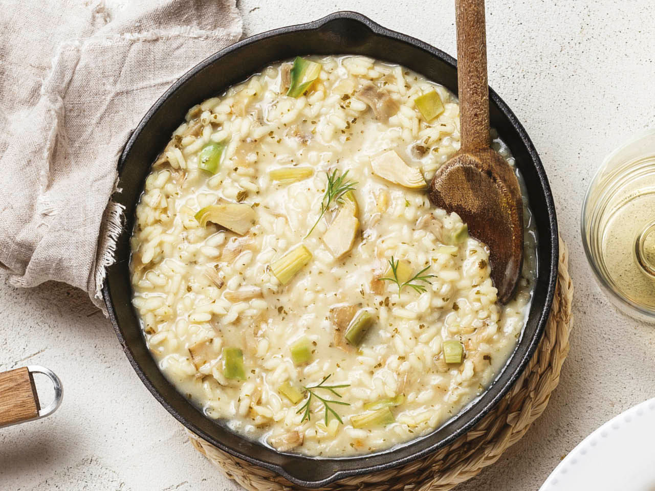 Risotto mit Artischocken