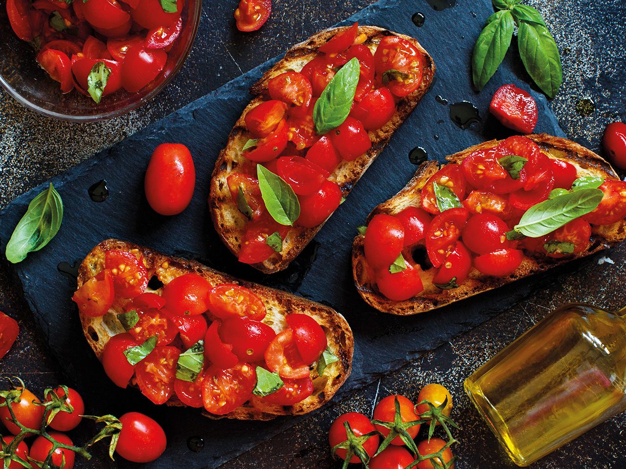 Bruschetta mit Tomaten