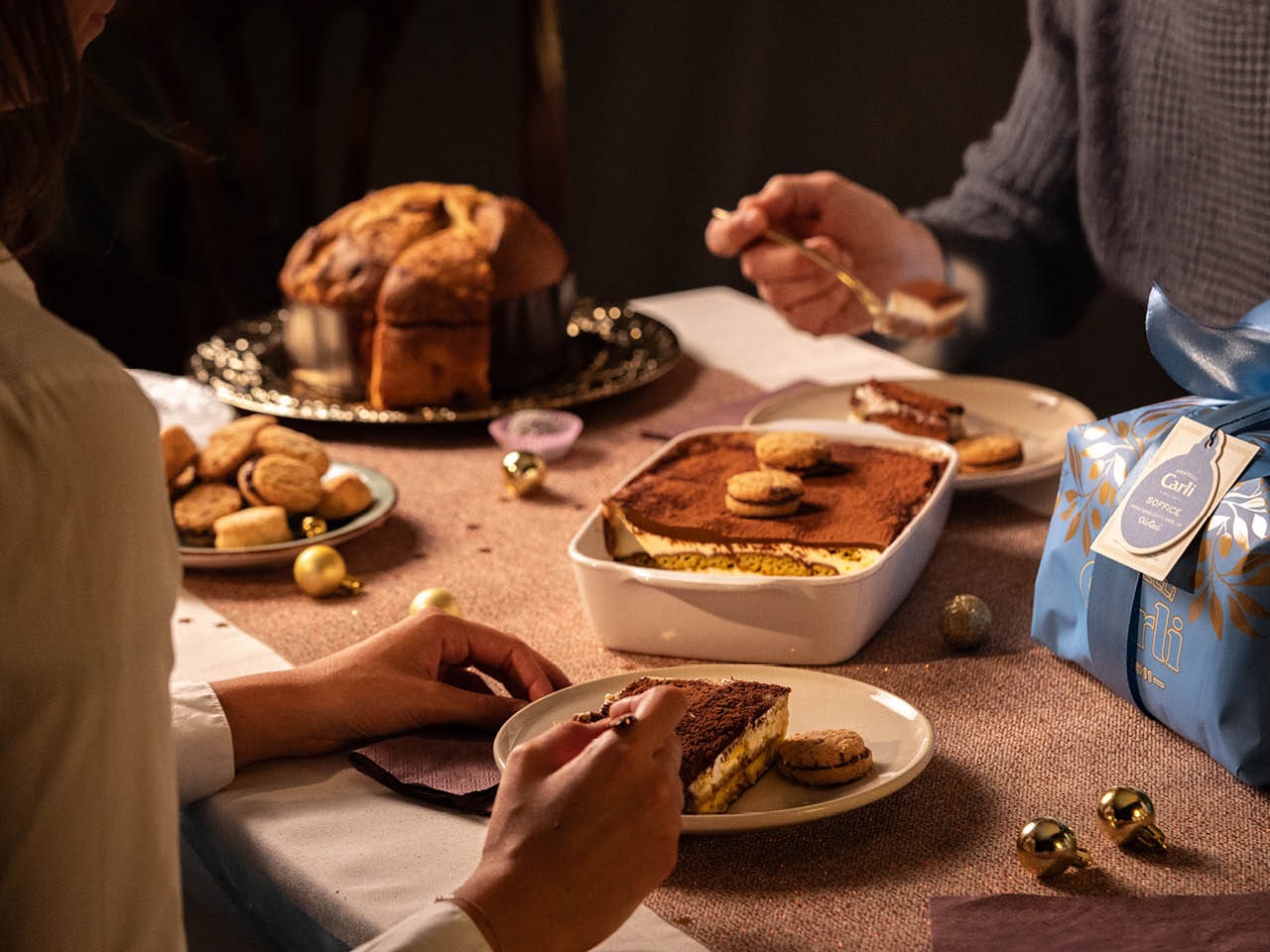 Rührkuchen und Fratelli Carli Marsala-Zabaglione-Creme