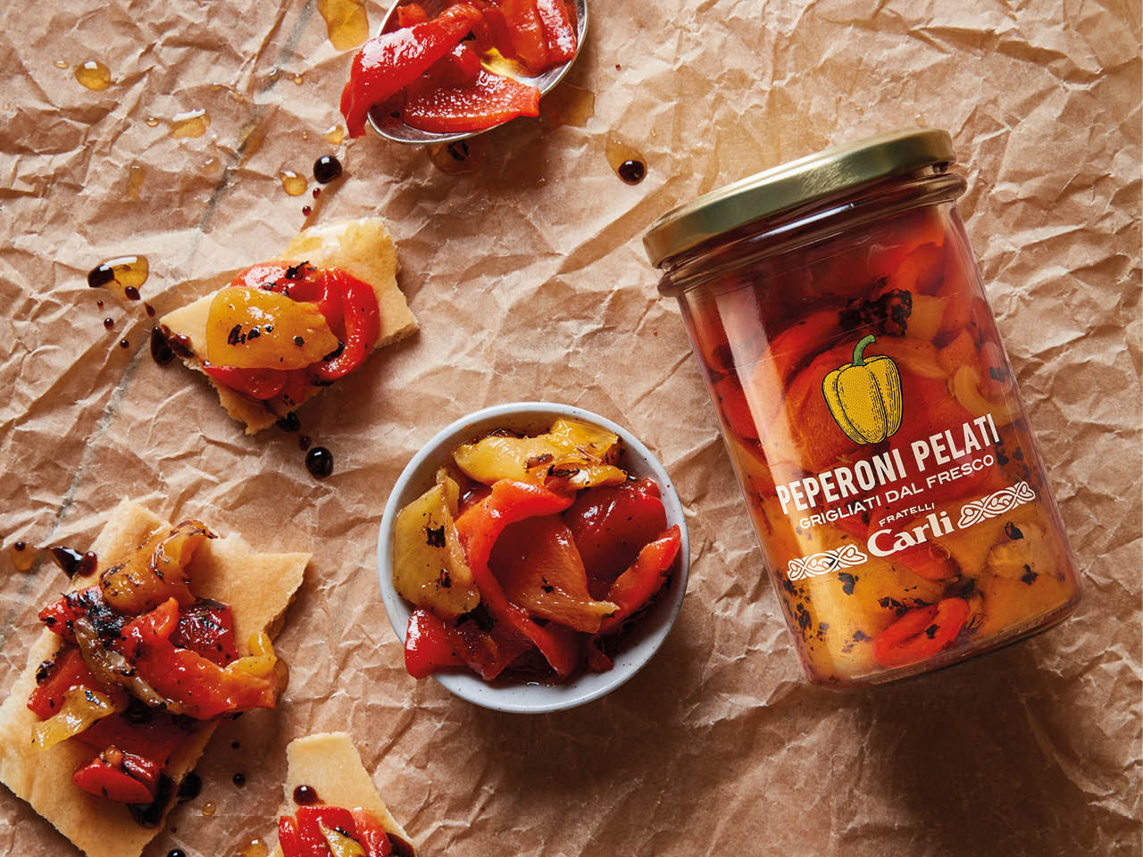 Gegrillte Paprikashoten