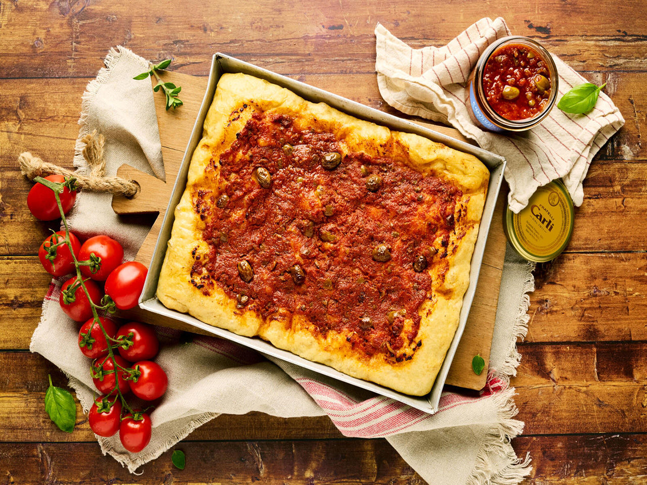 Pizza sardenaira Carli als Rezeptinspiration.