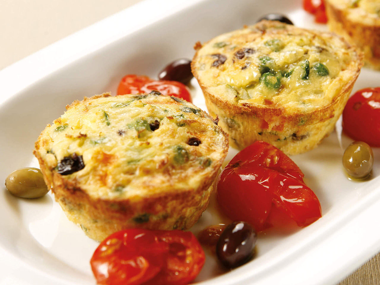 Gemüse-Oliven-Quiche