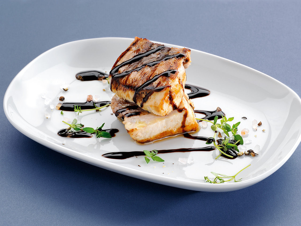 Poulet roti avec vinaigre