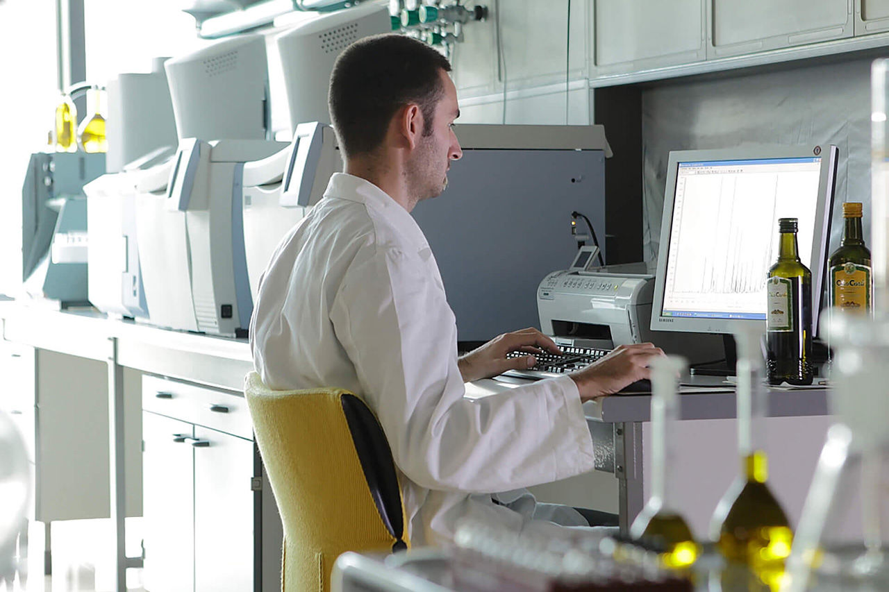 Analyse des Olivenöls 